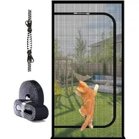 Famanu kraboom voor grote katten, met stevige poten en twee grote kattenhuizen - 170 cm hoog