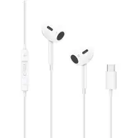 TechProtection UltraBoost USB-C Oordopjes Met Microfoon Wit