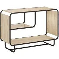 vidaXL Dressoir Sonoma Eiken 93.5 x 37.5 x 64.5 cm Bewerkt hout