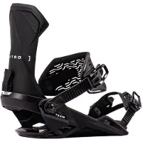 Nitro - Snowboard bindingen - Talent Black voor Unisex - Maat L - Zwart