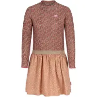 B. Nosy B.Nosy Y608-5862 Jurk meisjes bruin - Maat 122-128