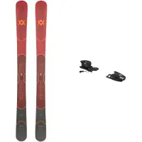 Völkl - Packs (ski's & bindingen) - Pack Mantra Junior 2027 voor Unisex van Hout - Rood