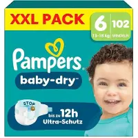 Pampers - Baby Dry - Maat 6 - Mega Pack - 102 stuks - 13/18KG