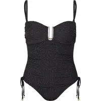 Biba Dames/Dames zebraprint ééndelig badpak (Zwart)