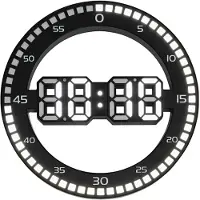 Westfalia Dimbare digitale LED-tafel- en wandklok Ø 30,5 cm