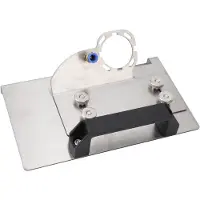 Markenlos Hoekslijpmachine, standaardmodel, geschikt voor tegels - 45° schuine sneden - roestvrijstalen constructie