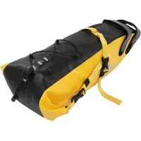 Markenlos Fietstassen voor bikepacking, 13 liter, geel en zwart - Antislip, ideaal voor reizen