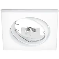 TRIO vierkante inbouwspot Jura 8cm wit