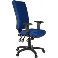 Hjh OFFICE Zenit High - Bureaustoel - Blauw