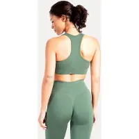 SMILODOX Sporttop ' Amaze Pro ' olijfgroen