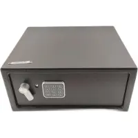 Yale YLC/200/DB2, Vrijstaande kluis, Zwart, 2 sleutels, Combinatieslot, Elektronisch, 24 liter, Vloer/wandmontage, Batterij