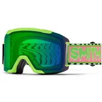 Smith Optics - Squad2 2CP Mirror S2 + Storm Blue Sensor Mirror S1 - Skibril M, groen
