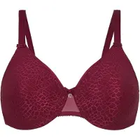 Chantelle Minimizer 'Magnifique' donkerrood