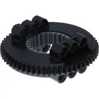 LEGO 1x Technic Drehteller groß Typ 2, komplett Baugruppe mit schwarz außen Zahnrad Abschnitt (48452cx1) – Einzelteile