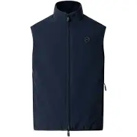 Hackett London Heren Marineblauw softshell bodywarmer (XXL), Casual, Polyamide HM4000252