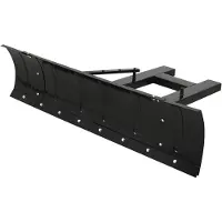Shumee Sneeuwschuiver voor vorkheftruck, 150 x 38 cm, zwart
