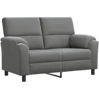 vidaXL Bank Donkergrijs 154 x 85 x 93 cm fluweel