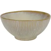 Cookinglife Kommen Coastal Lines Ocean Beige ø 15 cm - 6 stuks