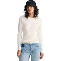 Gant Trui ecru / navy / lichtgrijs / vuurrood