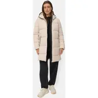 Camel active Waterafstotende parka met warm gevoerde zakken - Maat womenswear-42 - Haver
