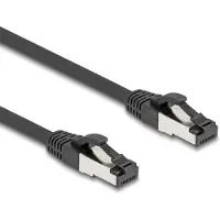 DeLOCK RJ45 Network Cable Cat.8.1 S/FTP 15 m up to 40 Gbps black