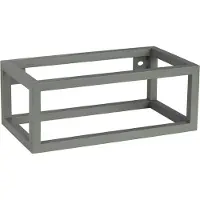 Differnz Hura L handdoekhouder - voor fontein 40 x 22 cm - powder coated steel - groen