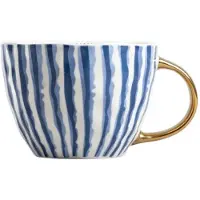 Homla ARWAL Blue Stripes mok, 450 ml