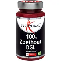 Lucovitaal 2x 100% Zoethout DGL 60 capsules