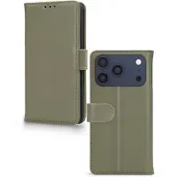 Mobilize Premium Gelly Wallet iPhone 18 Pro Hoesje Groen