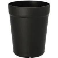 Circulware herbruikbare drinkbekers, PP, 0,4 l, zwart, 16 stuks