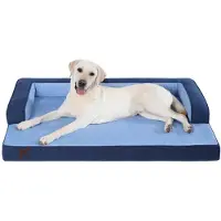 Merkloos Elzusha - Orthopedisch Dierenbed met Verwijderbare Hoes 104 x 68 x 17 cm