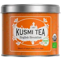 Kusmi Tea Zwarte thee ENGLISH BREAKFAST, 100 g losbladige thee in blik,