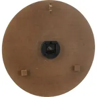 J-Line klok Pol - hout/steen - mix - Ø 58.5 cm