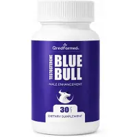 ZIMETER BLUE BULL – Dagelijkse ondersteuning voor vitaliteit en voedingsstoffen voor mannen – 30 capsules
