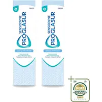 Sensodyne 2 x – Tandpasta – Proglasur Gentle Whitening – 75 ml - Wasstrips - Tandpasta - Tanderosie - Tandglazuur - Witte Tanden - Gevoelige Tanden