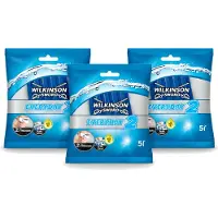 Wilkinson 3 x Sword - Wegwerpscheermesjes - 5 Scheermesje - Voordeelverpakking - 3 stuks