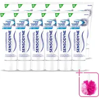 Sensodyne 12 x – Tandpasta – Rapid Relief – 75 ml - Bulkverpakking - Gevoelige tanden - Douchemop - Tandpasta