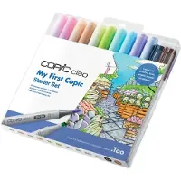 Copic markers ciao My First starterset, 10 markers, 2 multiliners