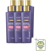 Unilever 6 x Andrélon Pro Care Amino+ Glanzshampoo - 250 ml - Voordeelverpakking - 6 stuks