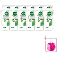 Dettol 12 x - Wasgel Navulling - Hydrate - Aloë Vera & Bamboe - 250 ml - Bulkverpakking - Handwasgel - Douchemop - Zeepdispensers