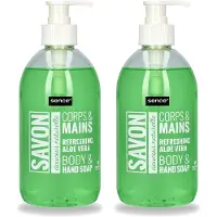Sence 2 x - Refreshing Aloe Vera - Handzeep - Savon - 500 ml - Voordeelverpakking - 2 stuks