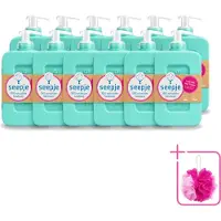 Seepje 12 x - Handzeep - Zachte Geur - Lavendel met Tonka - 300 ml - Bulkverpakking - Handzeep - Douchemop - Natuurlijke handzeep