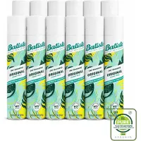 Batiste 12 x - Original - Droogshampoo - Klassieke Frisse Geur - Geeft Volume en Textuur - 200ml - Grootverpakking - Vaatwasstrips - Droogshampoo - Haarfris - Haarvolume - Haartype - Haartype