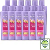 Unilever 12 x Andrélon Shampoo Levendig Lang - 250 ml - Grote verpakking - 12 stuks