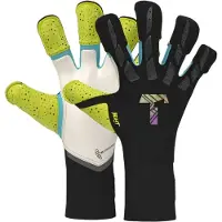 T1tan Beast 4.0 Electric Yellow Keepershandschoenen - Zwart / Fluogeel | Maat: 9