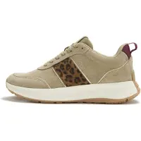 FitFlop F-Mode Suede Luipaard sneaker