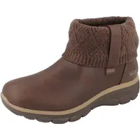SKECHERS Enkellaarsje 'EASY GOING' donkerbruin