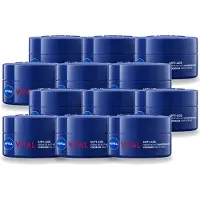 Nivea 12 x - Nachtcrème - VITAL Anti-Rimpel Herstellend - Voor rijpe huid - Met Vitamine F, Teunisbloemolie & Calcium - 50 ml - Voordeelverpakking - 12 stuks