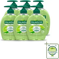 Palmolive 6 x - Handzeep - Met Pomp - Hygiëne Plus Kitchen - 300ml - Grootverpakking - Vaatwasstrips - Keukenhandzeep - Antibacterieel - Anti-geur - Handhygiëne - Handzuiver