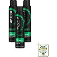 Syoss 3 x Anti-Vet Droogshampoo - 200 ml - Voordeelverpakking - 3 stuks